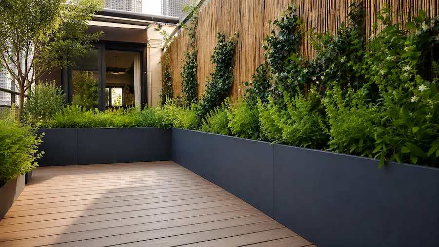 como diseñar una terraza urbana con plantas en madrid