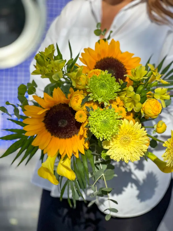 ramod e girasoles en madrid
