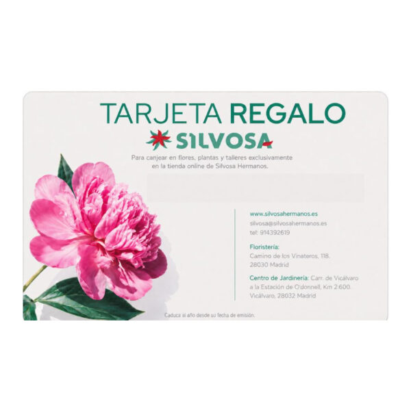 Tarjeta regalo online