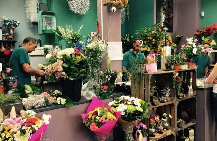 tienda de flores y plantas